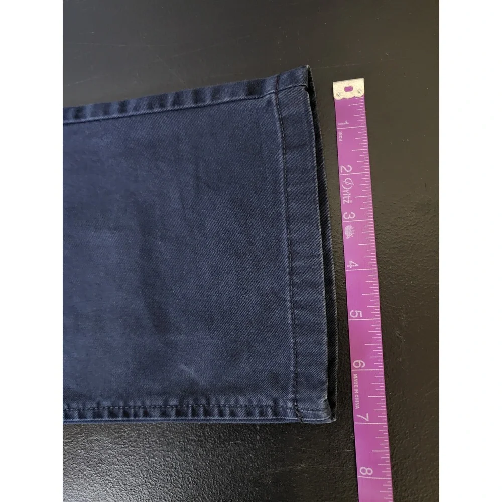 Banana Republic Mans Size 34x33 Fulton Chino Pants‎ Dark Blue Tag 34x34